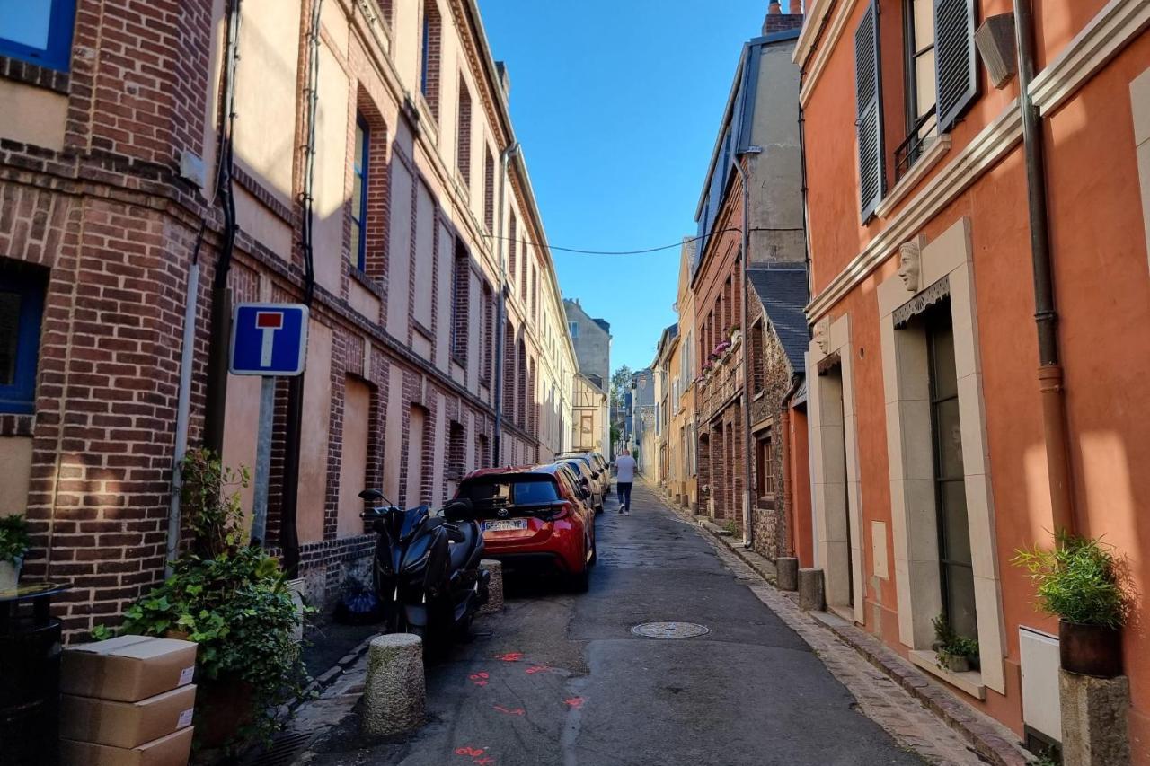 Les Chabannettes - Maisonette&Terrace 2P - Cuore di Honfleur Esterno foto