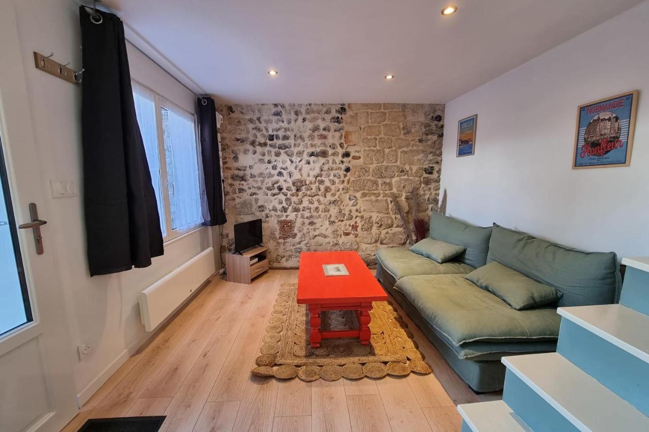 Les Chabannettes - Maisonette&Terrace 2P - Cuore di Honfleur Esterno foto